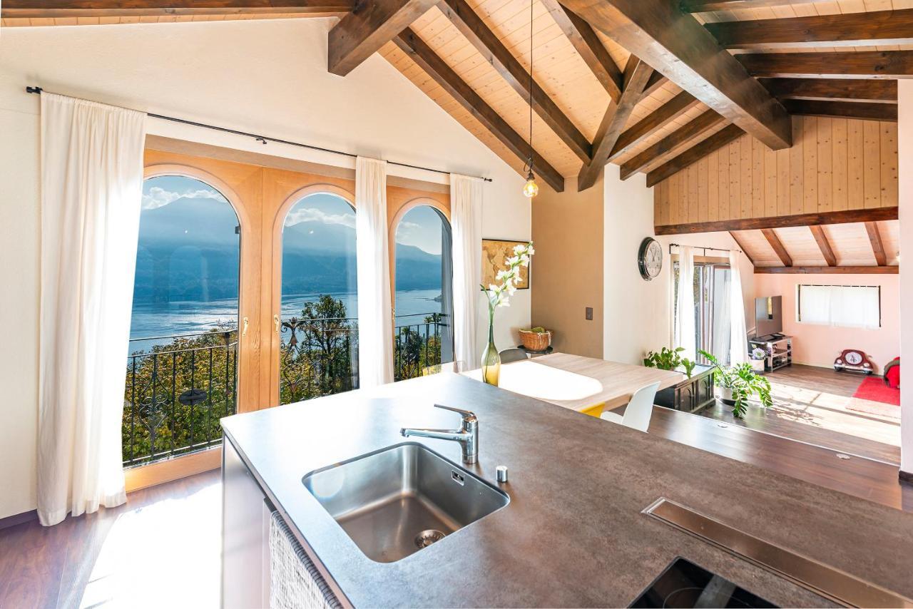 Casa Luna - Wonderful Lake View Brione sopra Minusio Exterior photo